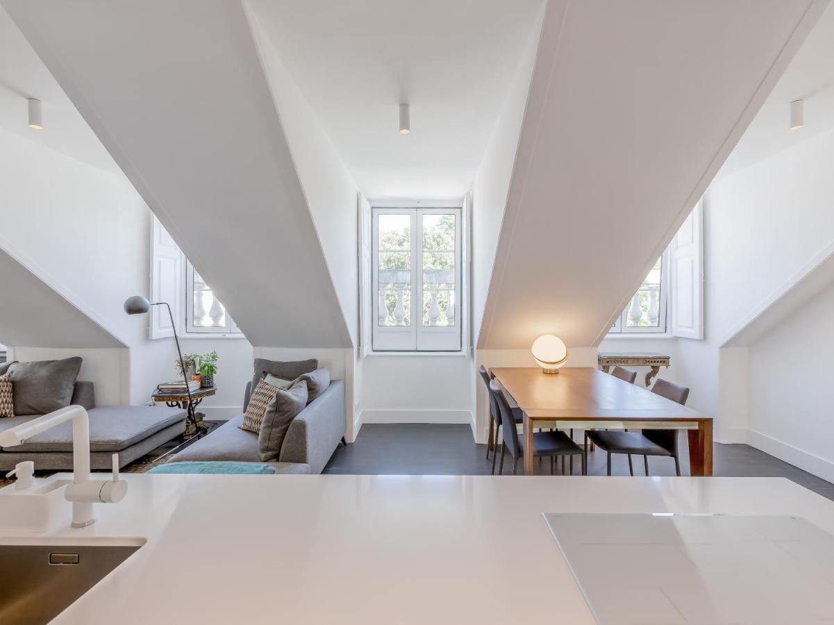 Апартаменты Principe Real Charming Garden View Flat At The Heart Of Лиссабон Экстерьер фото